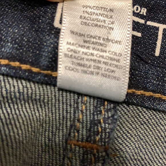 Ann Taylor LOFT original boot jeans in size 10. Excellent preowned condition. - Picture 6 of 9